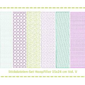 Stickdateien Set HoopFiller 15x24 Vol. V