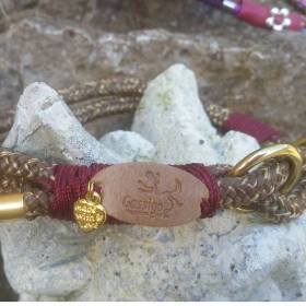 Zugstopphalsband aus Tau (PPM) 