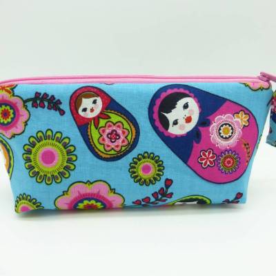 Mäppchen, Babuschka, Matroschka, Handarbeit, genäht, Unikat hessmade