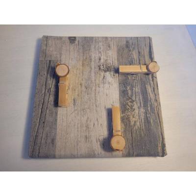 Memoboard "Holzig"