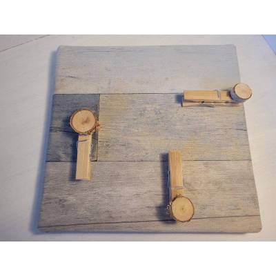Memoboard "Holzig"