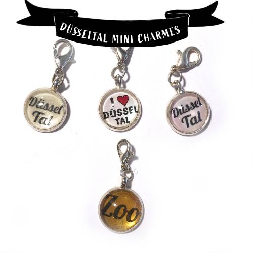 Unikat Heimatmotiv Düsseltal Mini Charmes