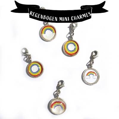 Unikat Regenbogen Mini Charme