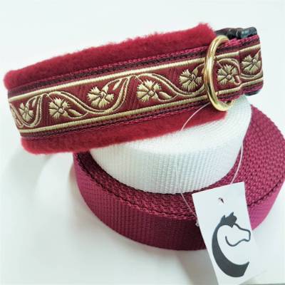 Hundehalsband "Exklusive"~ab Größe 30-35 cm*verstellbar.