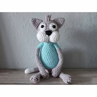 Amigurumi Häkelanleitung Katze Leo