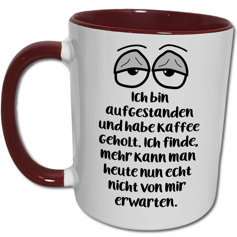 Lustige Kaffee Sprüche Tasse Für Müde Morgenmuffel
