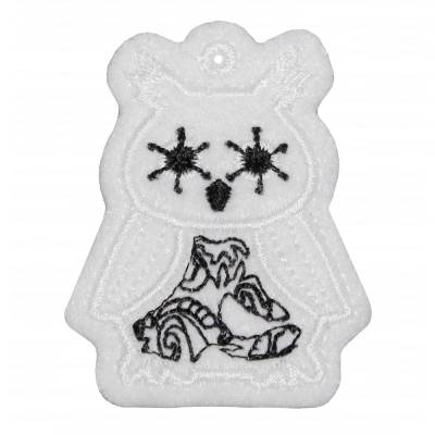 Eule aus Filz Anhänger Geschenkanhänger Geschenk Deko