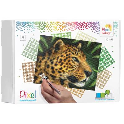 Pixel-Klassik-Set Leopard