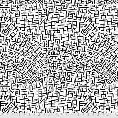 Patchworkstoff Kaffe Fassett Collective "Amaze" White  Stoff zum Quilten reine Baumwolle Patchwork