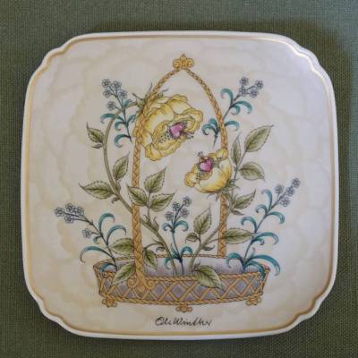 Vintage Hutschenreuther-Sammelteller „Mutter mit Kind“ von Ole Winther