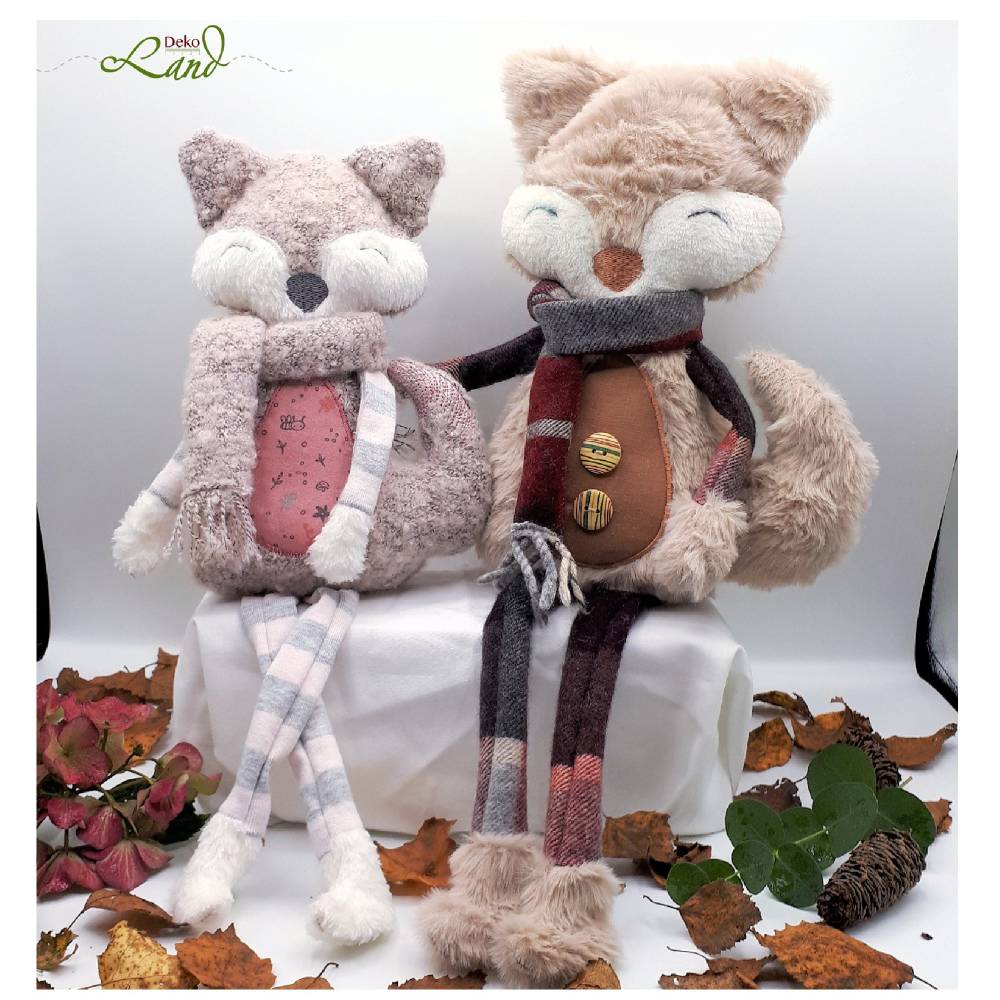 ITH Stickdatei Fuchs Kantenhocker 13x18 Bild 1