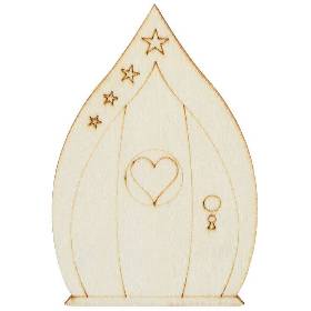 Holztür/Wichteltür VI