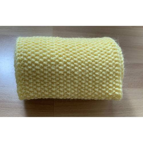 handgestrickter Kinderschal Perlmuster