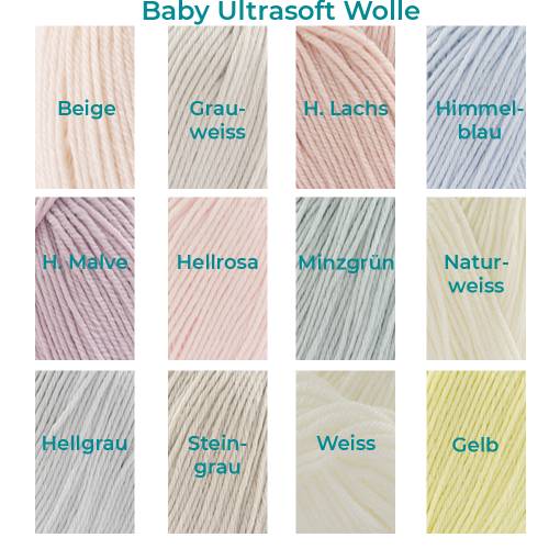 Super sanfte Baby Ultrasoft-Herbst-Winter Wolle-50 Gramm Knäuel-120 Meter Lauflänge