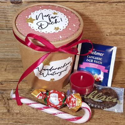 Weihnachtsgruß ,Mitbringsel , Wichtelgeschenk, Adventsgruß, Geschenkverpackung,kurze Auszeit, Nikolausgeschenk