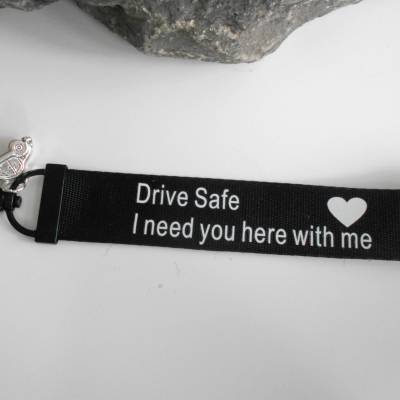 Führerschein, Schlüsselanhänger, Auto, Fahr vorsichtig, Drive Safe i need you here with me , Glücksbringer, 