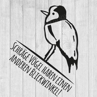 Schäger Vogel Plotterdatei
