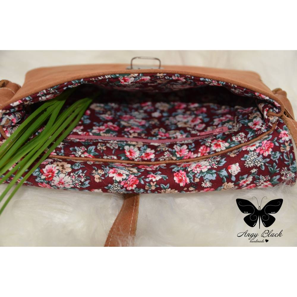 Mini Handtasche Nadine, schnell selbstgenäht, Anfängertauglich Bild 2