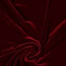 Nicki Stoff uni bordeaux Oeko-Tex Standard 100 (1m/12,-€)
