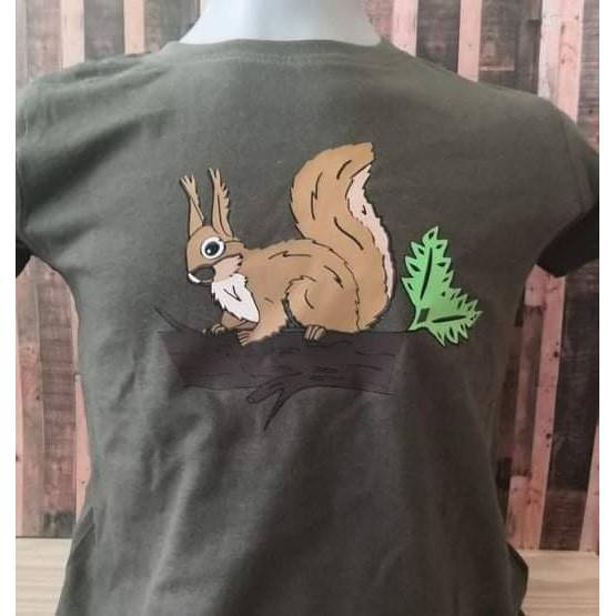 Plotterdatei - Eichhörnchen - Hörnchen - SVG - DXF - Datei Bild 5