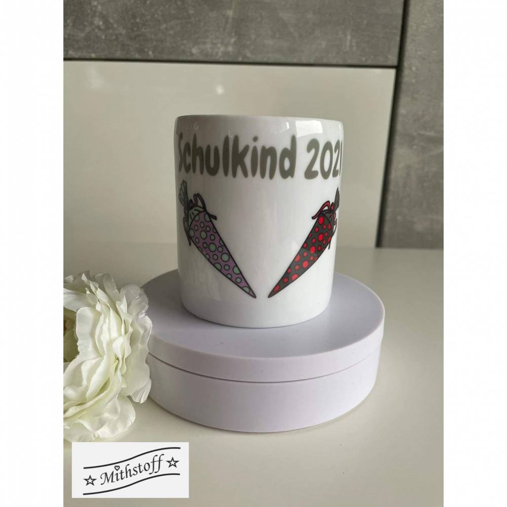 Plotterdatei - Schulkind 2023-2025 - Einschulung - SVG - DXF - PNG - Jpeg - Schultüte Zuckertüte -i-Dötzchen - Postkarte Bild 6