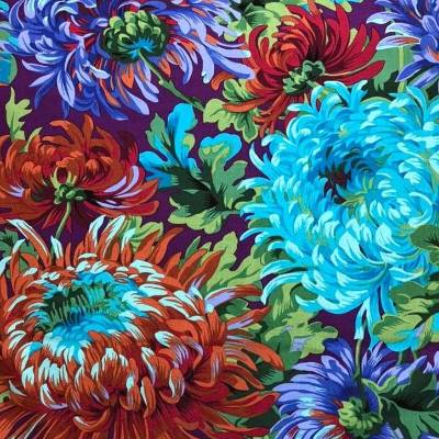 Patchworkstoff Rowan Spring Cactus Classics BLUEX PWPJ072 Stoff Quilten reine Baumwolle Patchwork Nähen