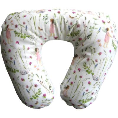 Nackenhörnchen Nackenkissen Bezug abnehmbar Elfe rosa