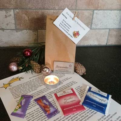 Tüte Weihnachten - Geschenk - Überraschung - Auszeit - Entspannung 
