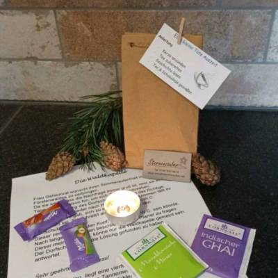 Tüte Auszeit - Geschenk - Überraschung - Auszeit - Entspannung 