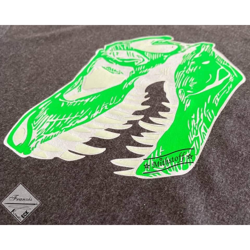 Plotterdatei - Dino - T-Rex - Schädel - SVG - DXF - Datei - Knochen - Dinosaurier Bild 6