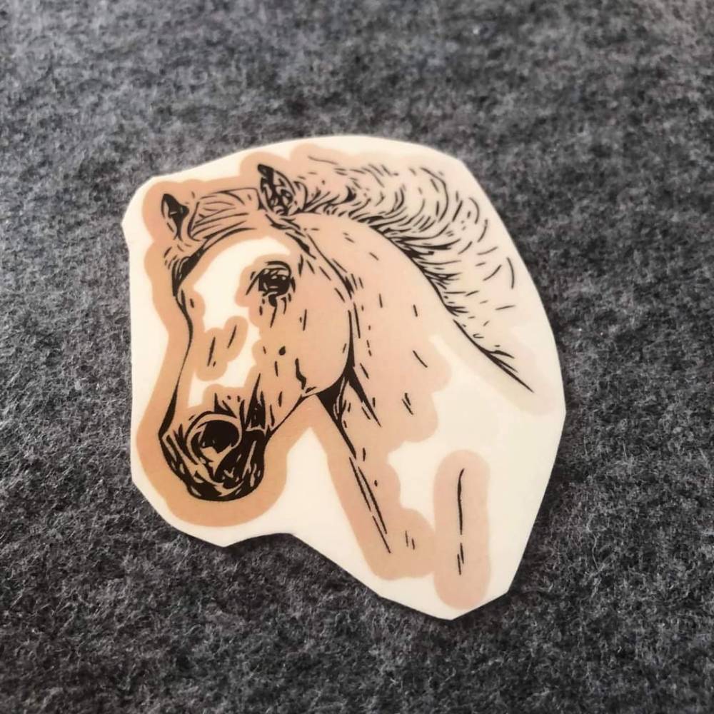 Plotterdatei - Pferd - Kinder - SVG - DXF - PNG - Datei - Mädchen - Junge - Pferde - wild - wildpferd Bild 5