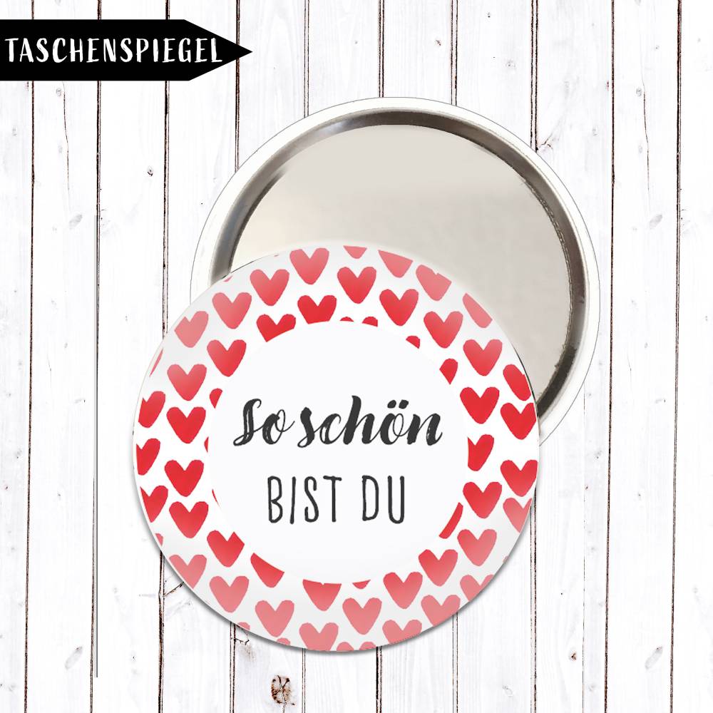 So schön bist Du Taschenspiegel Bild 1