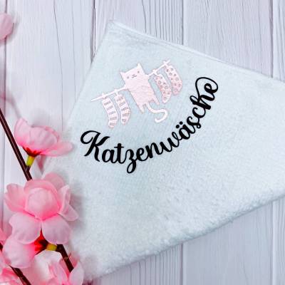 Mikrofaser-Kosmetiktuch „Katzenwäsche“