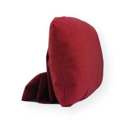 auflegbares Nackenpolster für Fernsehsessel, Farbe: bordeaux  Maße: 40x25 cm