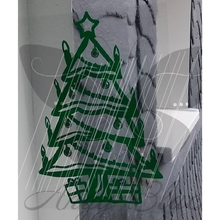 Weihnachtsbaum Folienplott und Papier,schlicht DXF, SVG,PNG, JPEG Bild 4