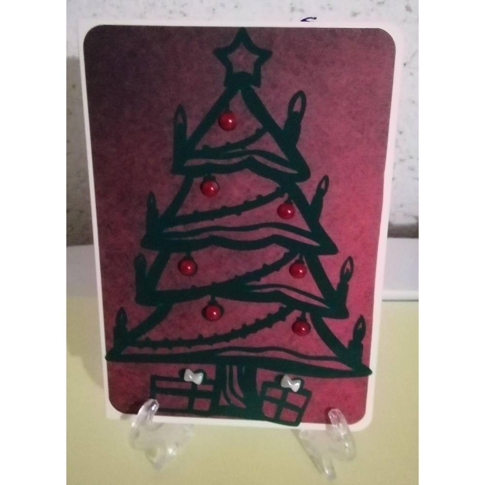 Weihnachtsbaum Folienplott und Papier,schlicht DXF, SVG,PNG, JPEG Bild 8