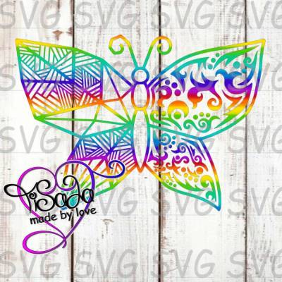 Plotterdatei "Schmetterling" SVG, DXF