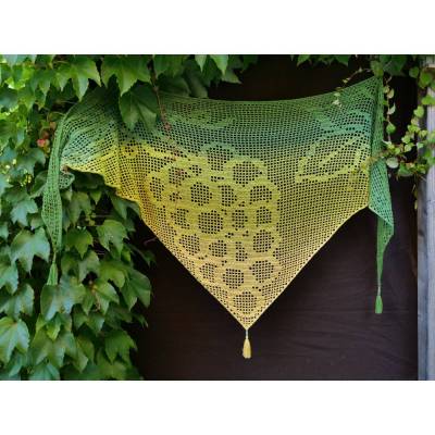 Häkelanleitung Motivtuch 