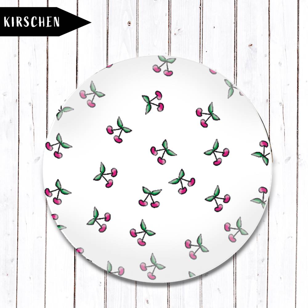 Kirschen Motiv Taschenspiegel Bild 2