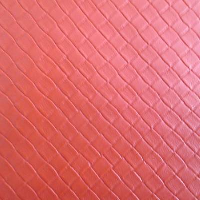 Taschenstoff Lederimitat Kunstleder  Flecht-Optik rot (1m/11,-€)