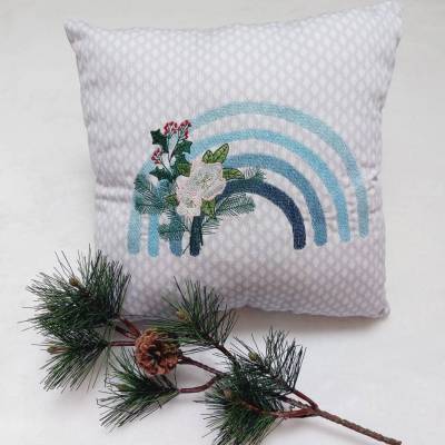 Vollstickdatei Winterregenbogen