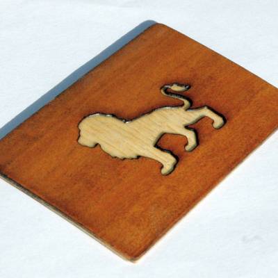 Digitale NFC Visitenkarte aus Holz CUSTOM BUSINESS CARD Handgefertigt Edelholz Intarsienarbeit personalisierbar