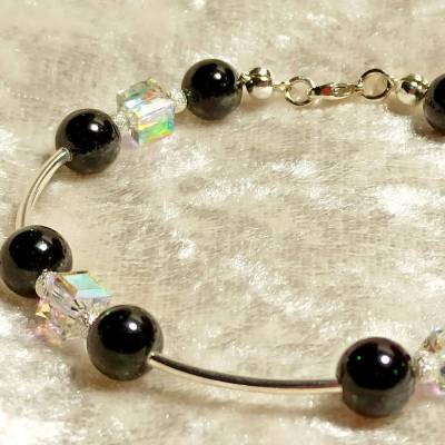 Funkelndes Sandstein Armband