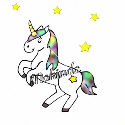 Plotterdatei Einhorn – Süßes Einhorn Motiv als SVG & DXF für Anfänger und Fortgeschrittene