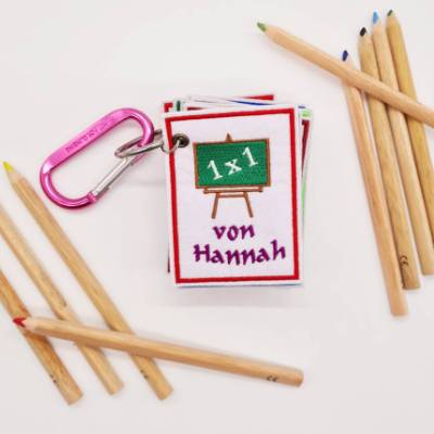 ITH Stickdatei "Kleines 1x1" 10x10 cm Rahmen