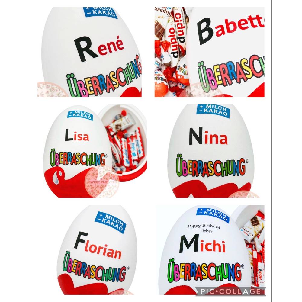 Personalisiertes XXL Überraschungsei - Ü-Ei Bild 6