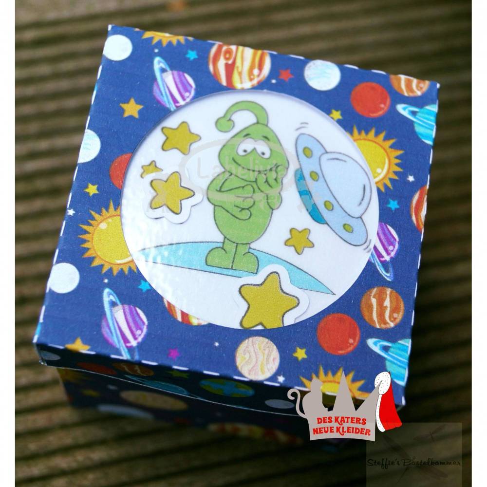 Digi-Stamp Alien- digitaler Stempel - Sublimationsdruck Bild 3