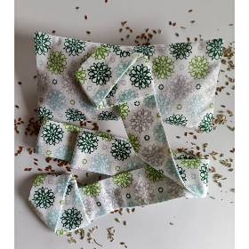 Yoga Set Augenkissen & Tragegurt für Yogamatte mit Leinsamen und Lavendel ☆ Blumen ☆