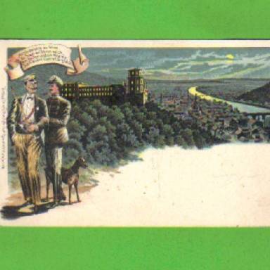 AK - Heidelberg du feine Stadt - um 1900