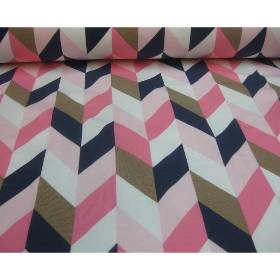 French Terry Sweat Chevy  angeraut rosa Oeko-Tex Standard 100 (1m/14,-€)